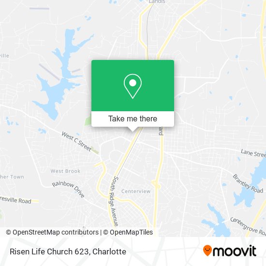 Mapa de Risen Life Church 623