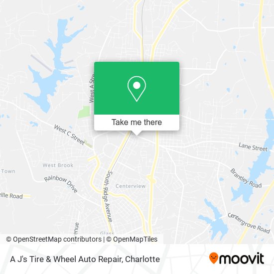 Mapa de A J's Tire & Wheel Auto Repair