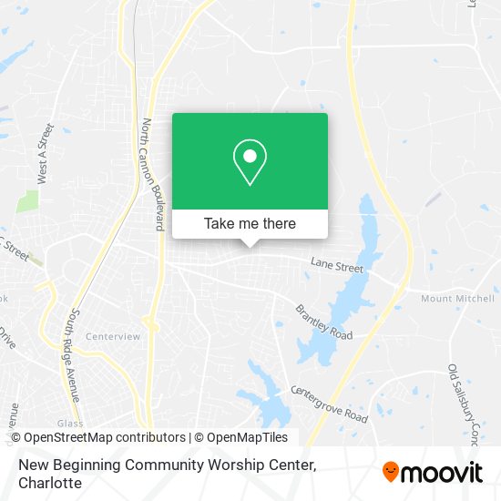 Mapa de New Beginning Community Worship Center