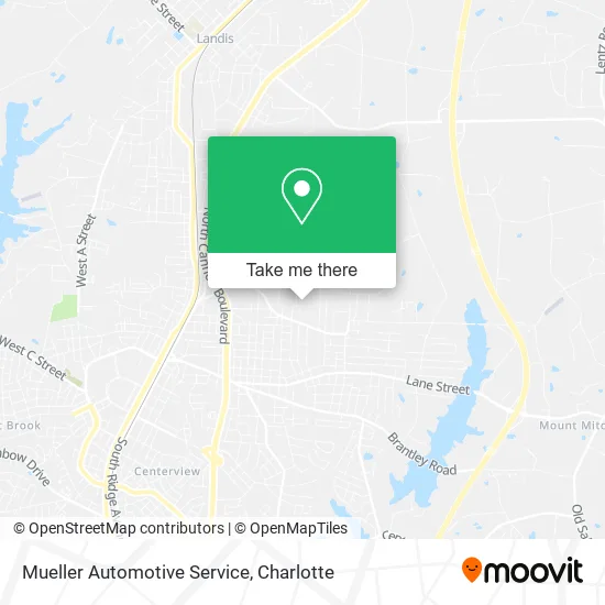 Mueller Automotive Service map