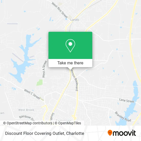 Discount Floor Covering Outlet map