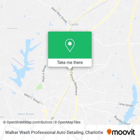 Walker Wash Professional Auto Detailing map