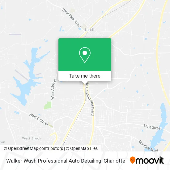Walker Wash Professional Auto Detailing map