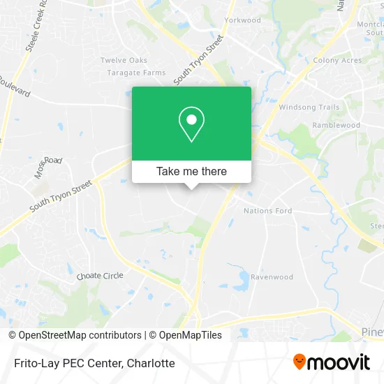 Frito-Lay PEC Center map