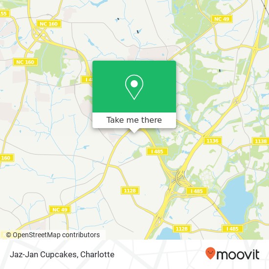 Jaz-Jan Cupcakes map