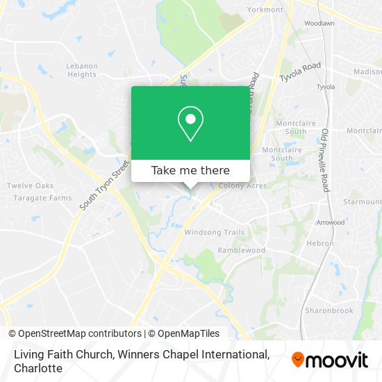 Mapa de Living Faith Church, Winners Chapel International