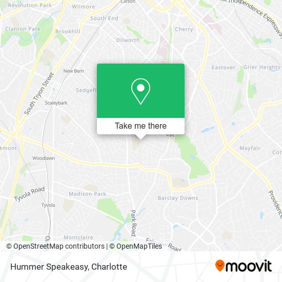 Mapa de Hummer Speakeasy