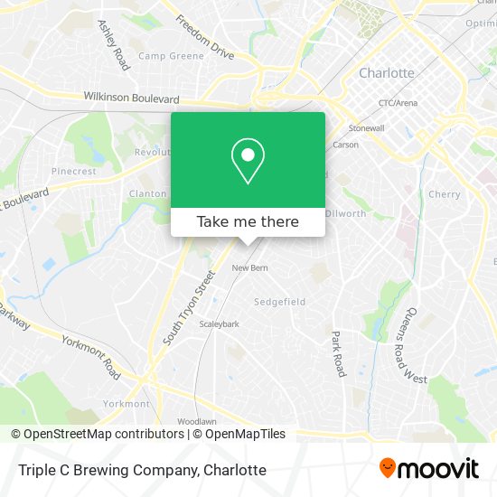 Mapa de Triple C Brewing Company