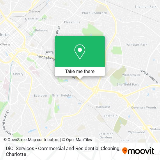 Mapa de DiCi Services - Commercial and Residential Cleaning