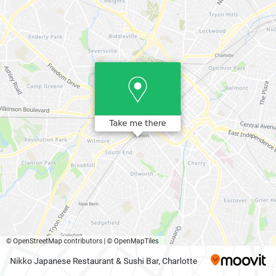 Nikko Japanese Restaurant & Sushi Bar map