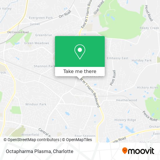 Octapharma Plasma map