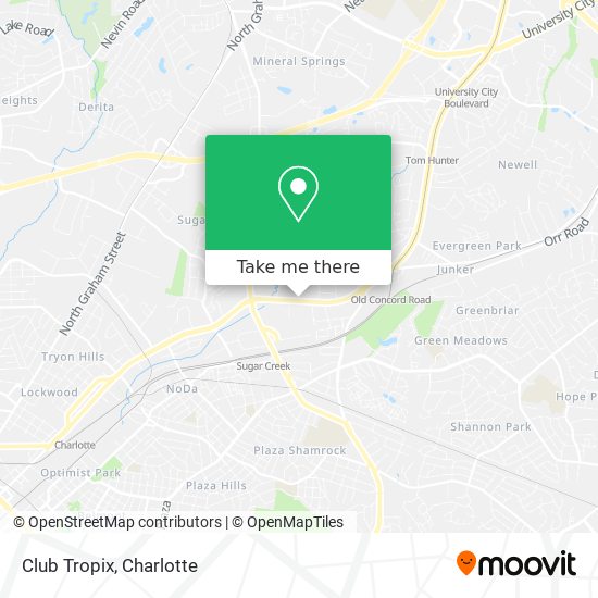 Mapa de Club Tropix