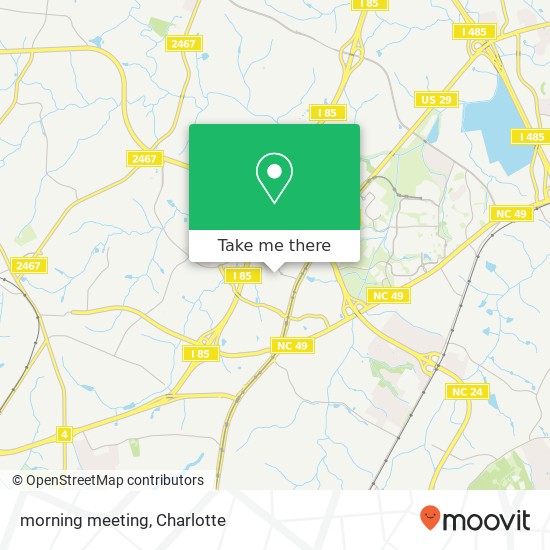 morning meeting map