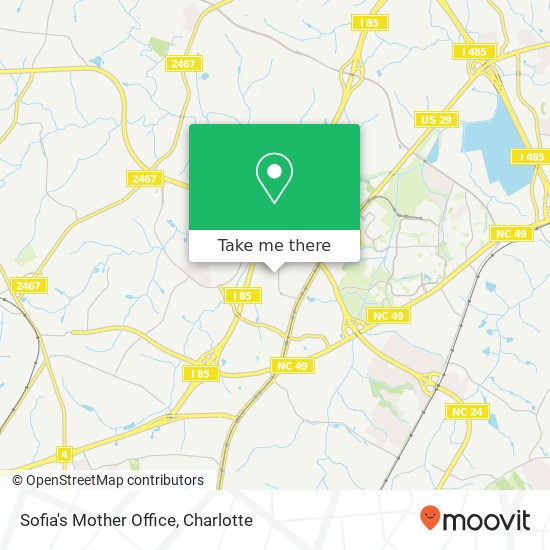 Sofia's Mother Office map