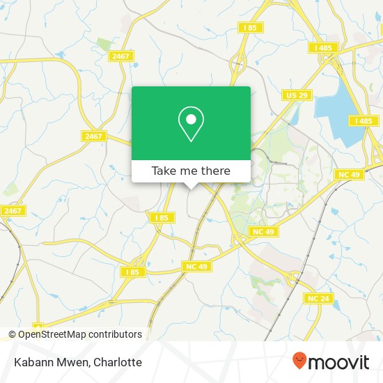 Kabann Mwen map