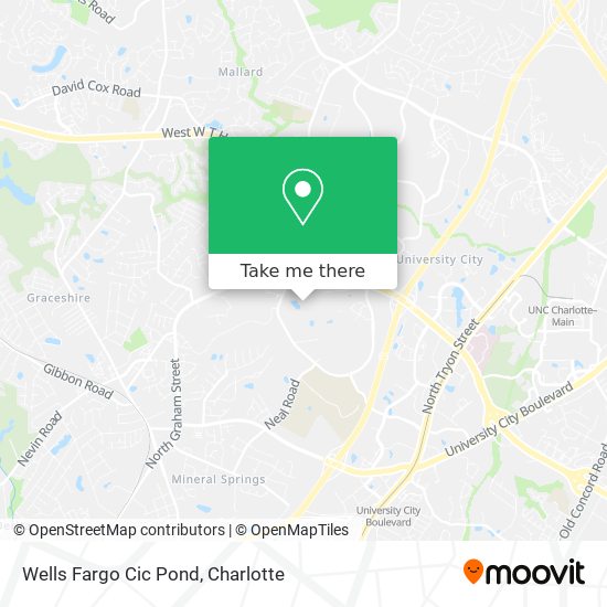 Wells Fargo Cic Pond map