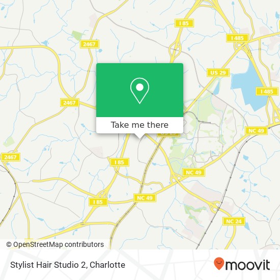 Stylist Hair Studio 2 map