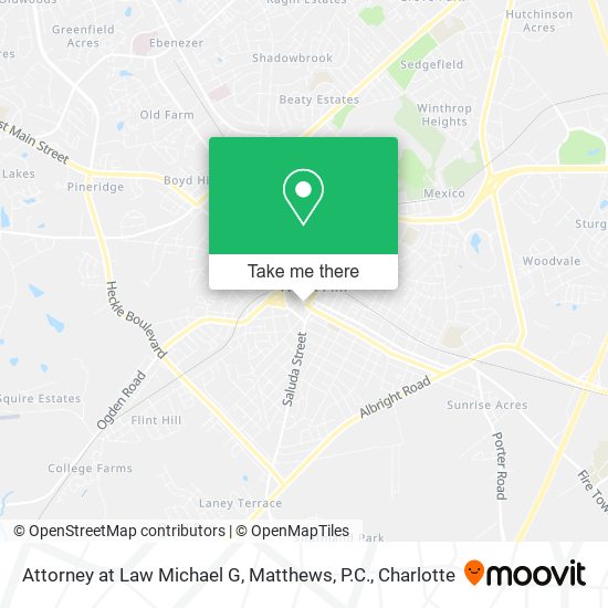 Attorney at Law Michael G, Matthews, P.C. map