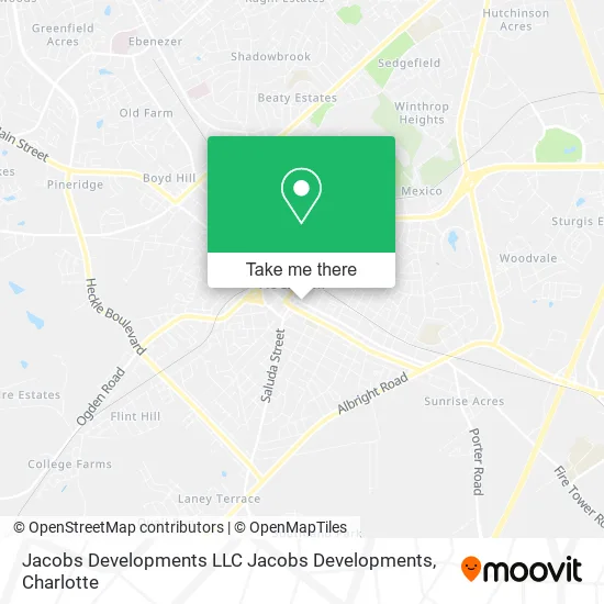 Jacobs Developments LLC Jacobs Developments map