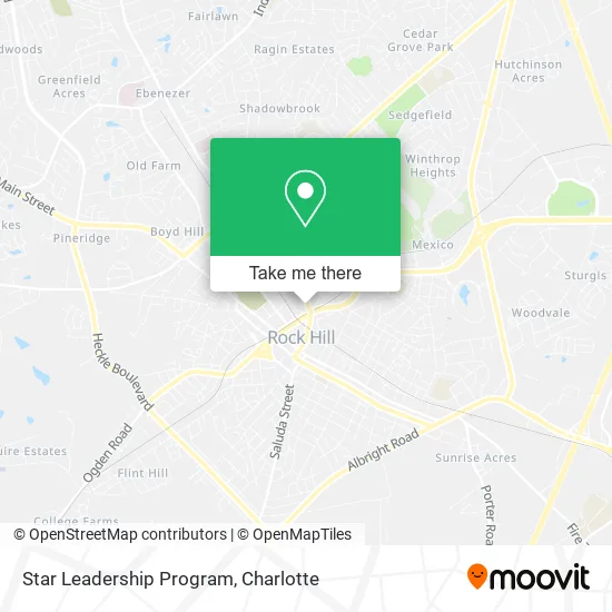 Star Leadership Program map