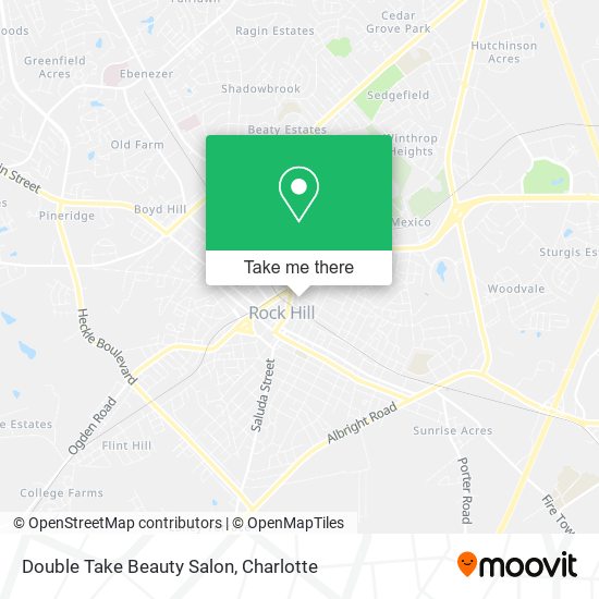 Double Take Beauty Salon map