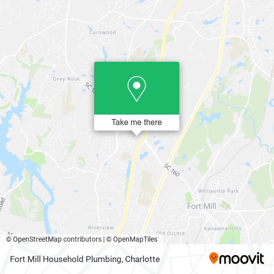 Fort Mill Household Plumbing map