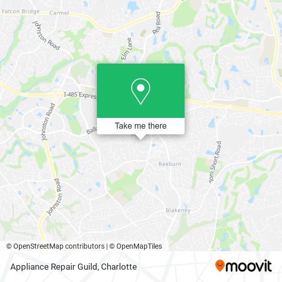 Appliance Repair Guild map