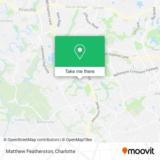 Matthew Featherston map