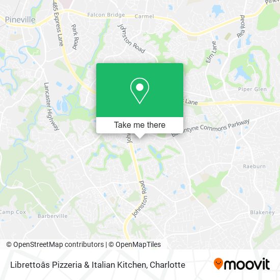 Librettoâs Pizzeria & Italian Kitchen map