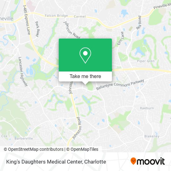 King's Daughters Medical Center map