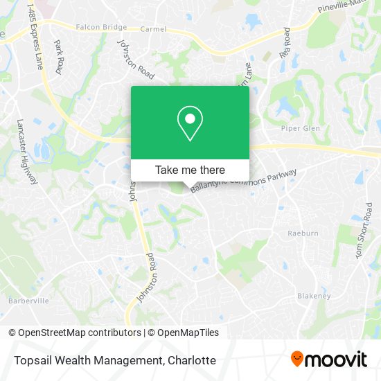 Topsail Wealth Management map