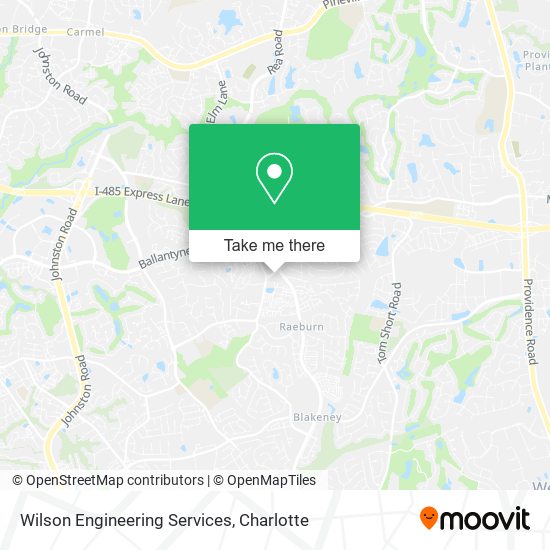 Mapa de Wilson Engineering Services