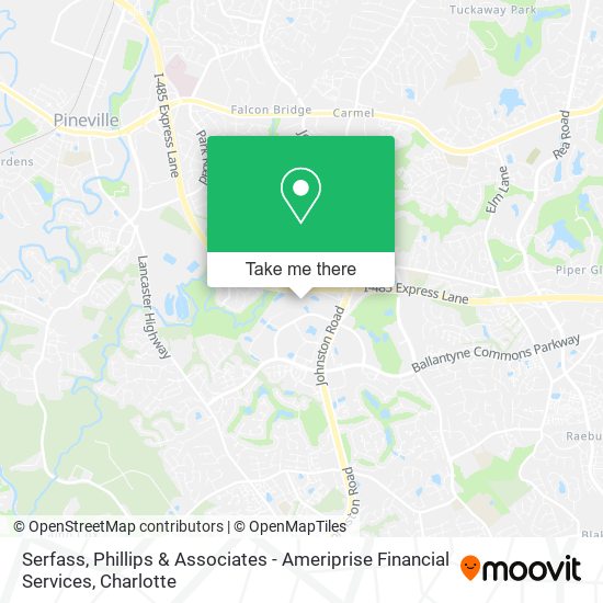 Serfass, Phillips & Associates - Ameriprise Financial Services map