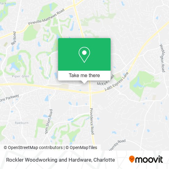 Rockler Woodworking and Hardware map