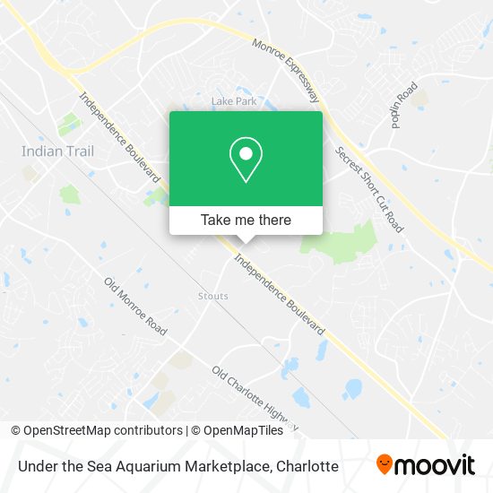 Under the Sea Aquarium Marketplace map