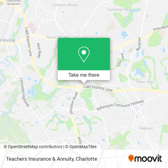 Teachers Insurance & Annuity map