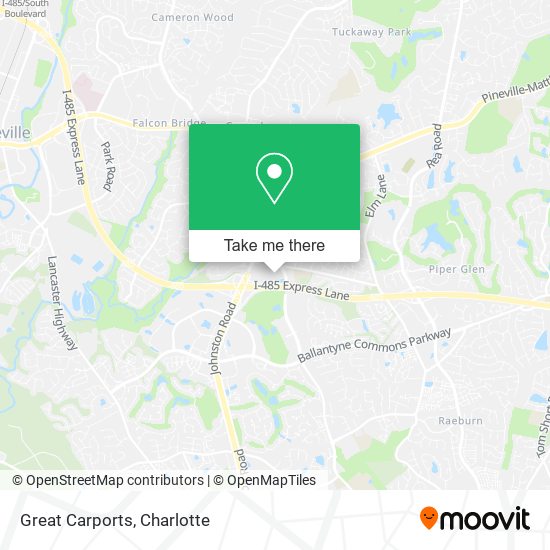 Mapa de Great Carports