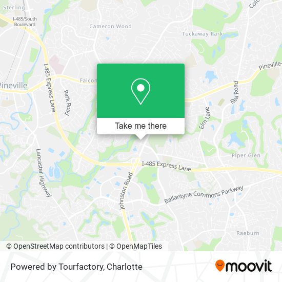 Powered by Tourfactory map