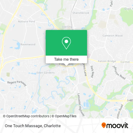 One Touch Massage map