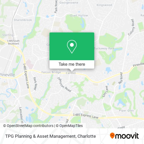 TPG Planning & Asset Management map