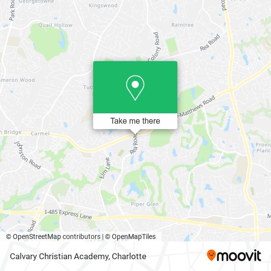Calvary Christian Academy map
