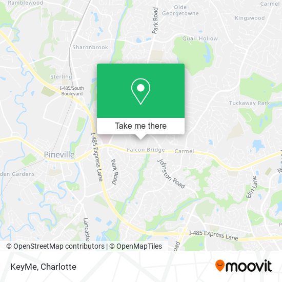 Mapa de KeyMe