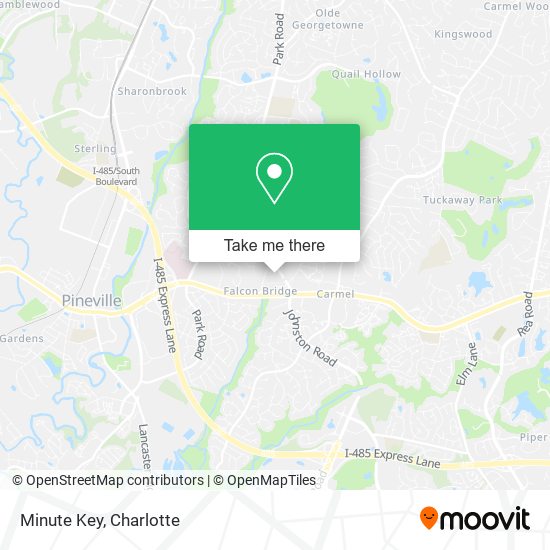 Mapa de Minute Key