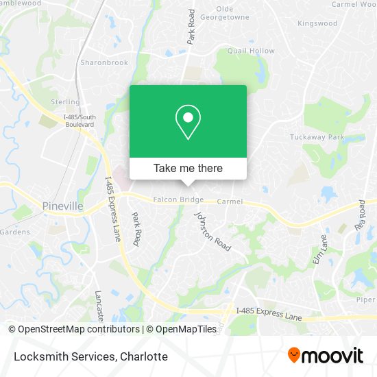 Mapa de Locksmith Services