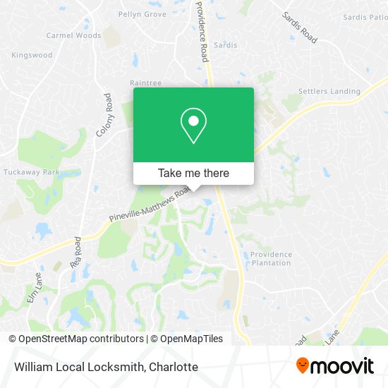 William Local Locksmith map