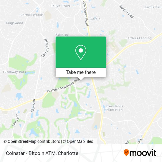 Coinstar - Bitcoin ATM map