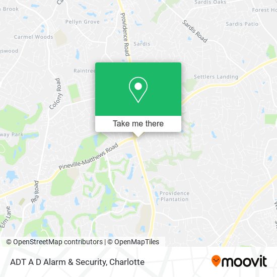 ADT A D Alarm & Security map