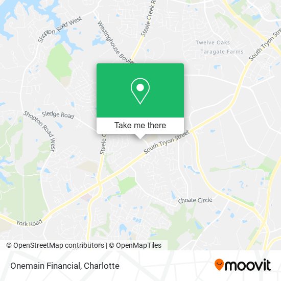 Mapa de Onemain Financial