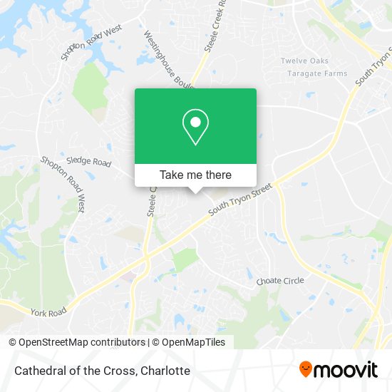 Cathedral of the Cross map