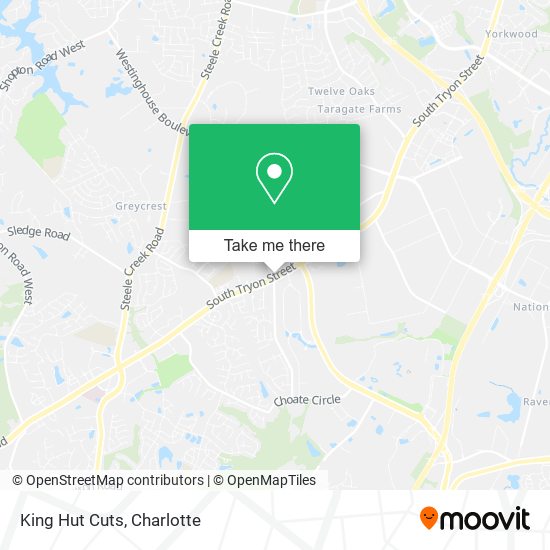 Mapa de King Hut Cuts